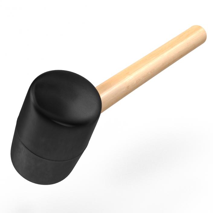 3D Rubber Mallet model