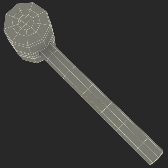 3D Rubber Mallet model