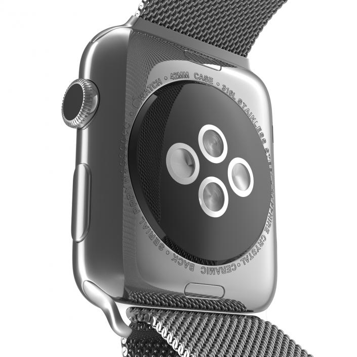 3D model Apple Watch Milanese Loop