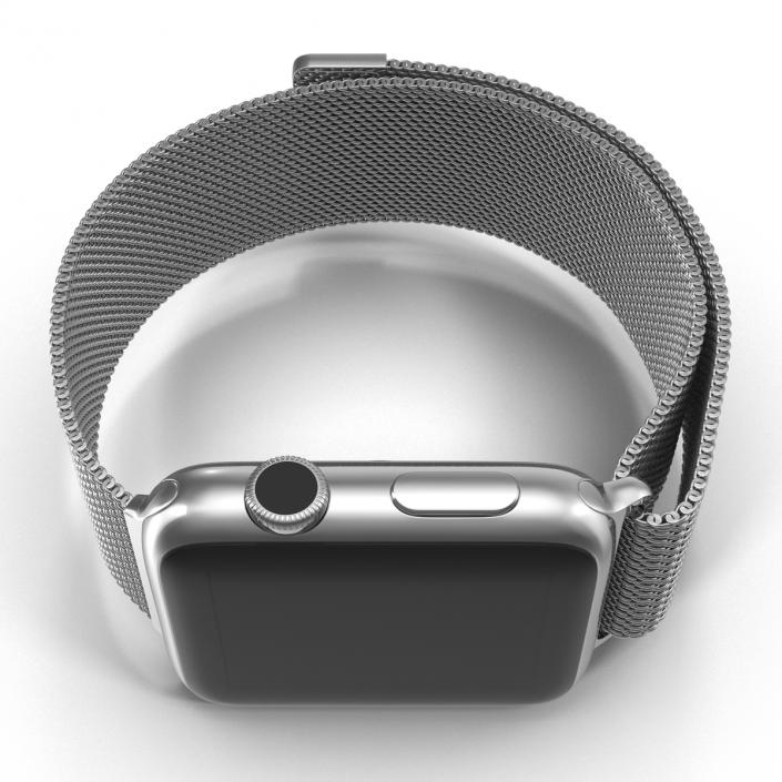 3D model Apple Watch Milanese Loop