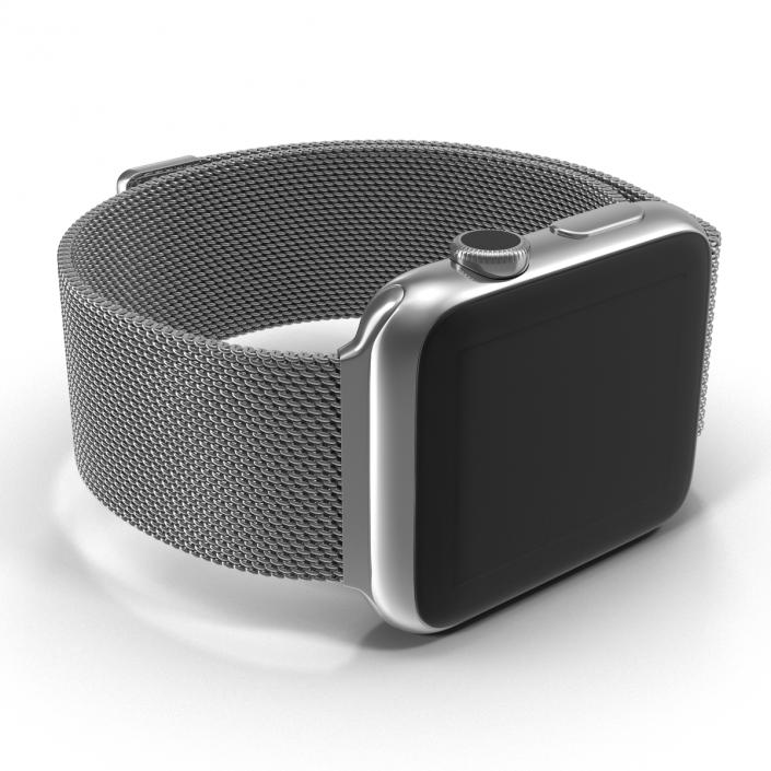 3D model Apple Watch Milanese Loop