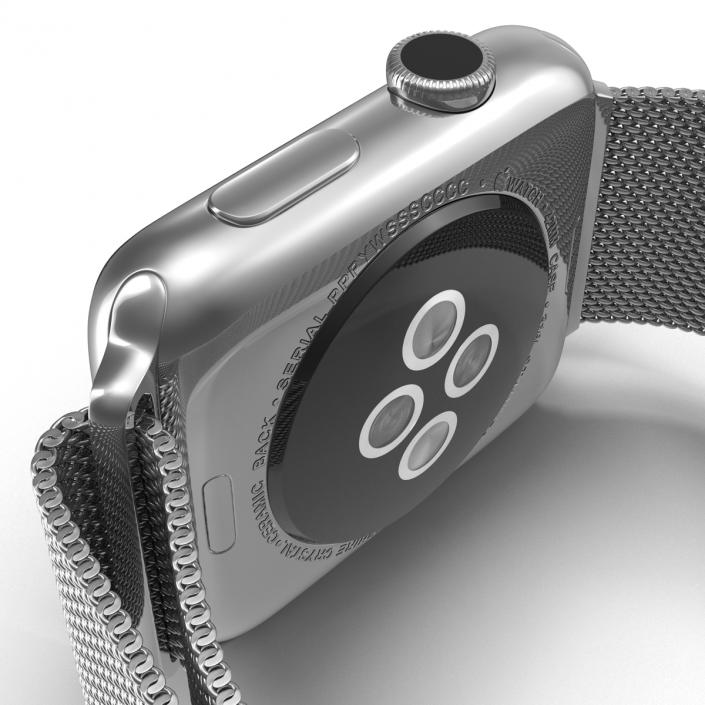 3D model Apple Watch Milanese Loop