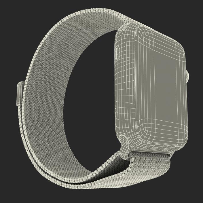 3D model Apple Watch Milanese Loop