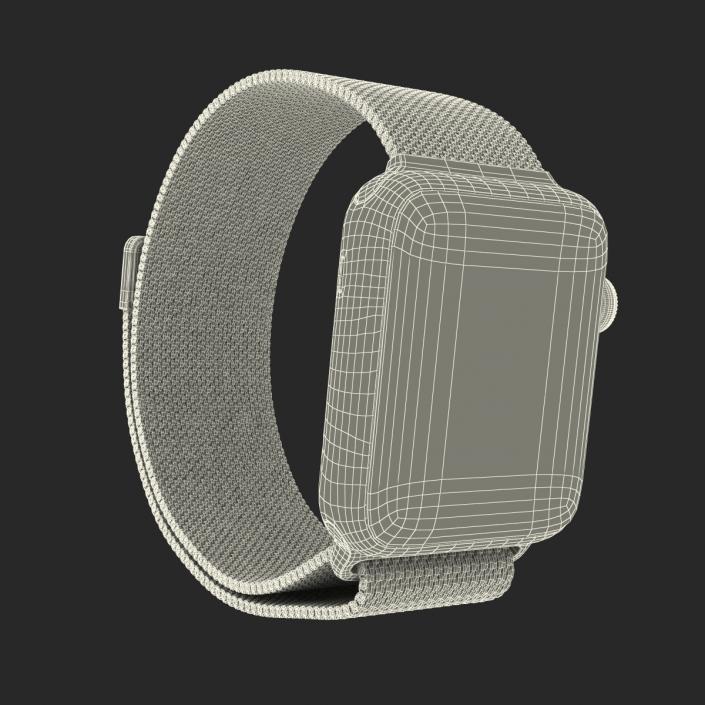 3D model Apple Watch Milanese Loop