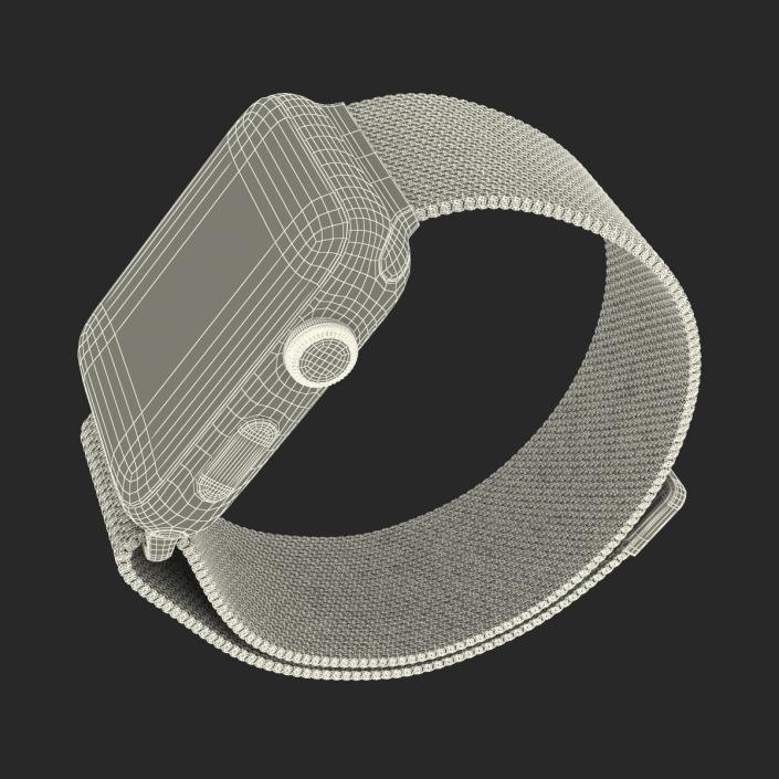 3D model Apple Watch Milanese Loop