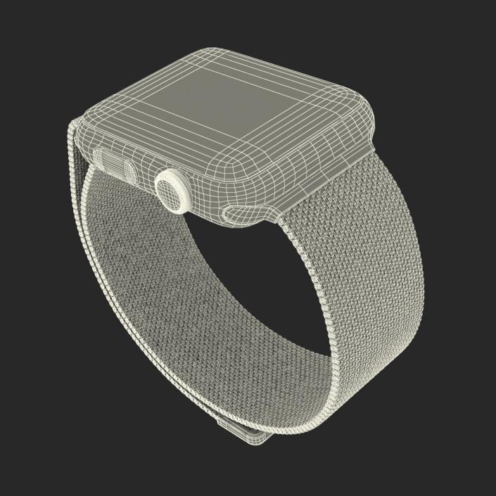 3D model Apple Watch Milanese Loop