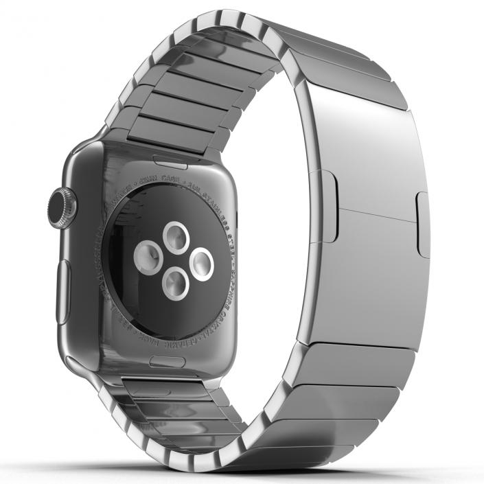 3D Apple Watch Link Bracelet Dark Space