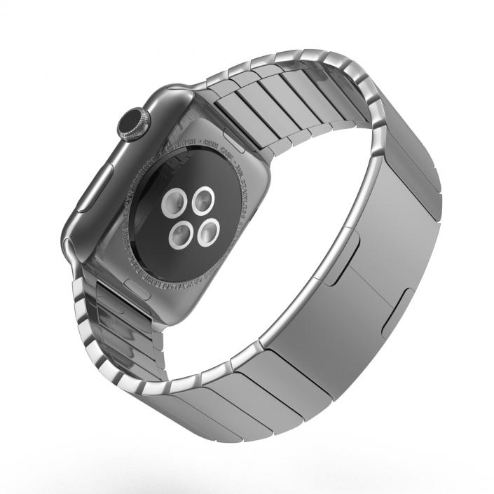 3D Apple Watch Link Bracelet Dark Space