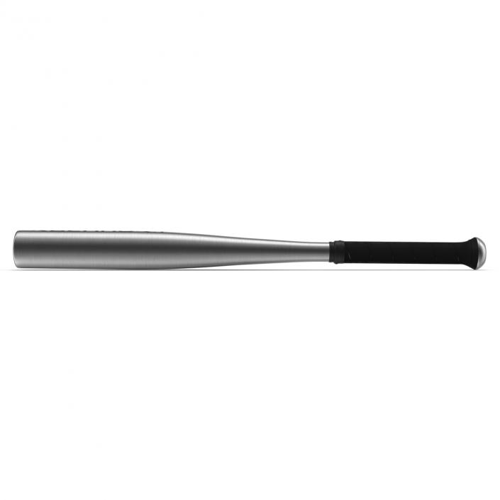 3D Metal Baseball Bat model