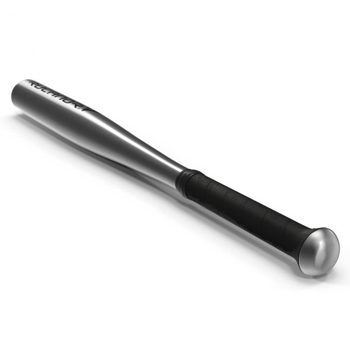 3D Metal Baseball Bat model