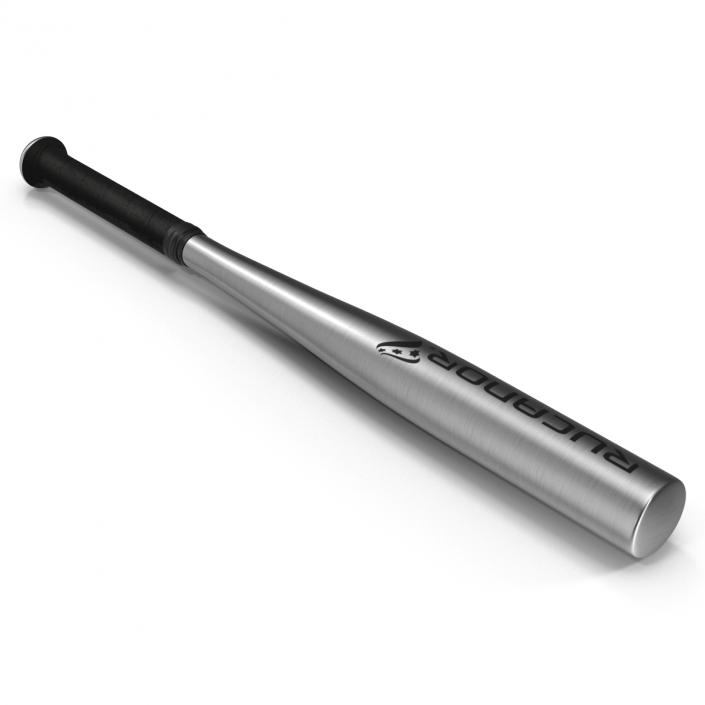 3D Metal Baseball Bat model