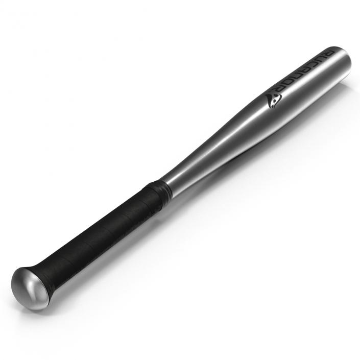 3D Metal Baseball Bat model