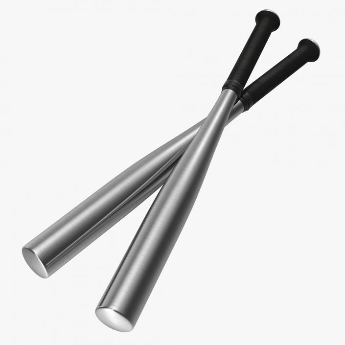 3D Metal Baseball Bat Generic