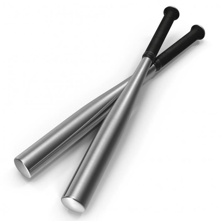 3D Metal Baseball Bat Generic