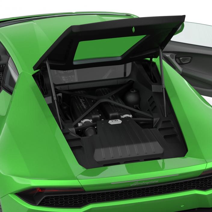 3D Lamborghini Huracan Rigged