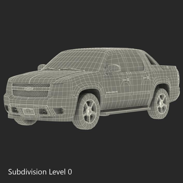 Chevrolet Avalanche 2014 3D model