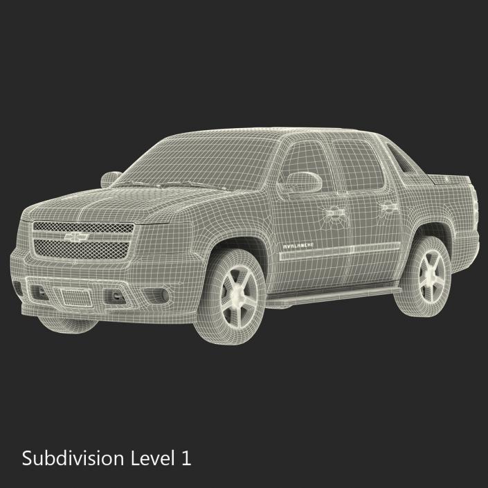 Chevrolet Avalanche 2014 3D model