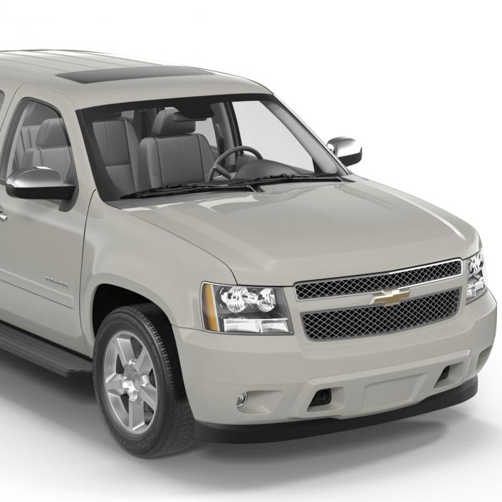 3D model Chevrolet Tahoe 2014