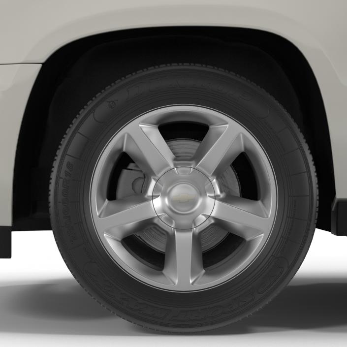 3D model Chevrolet Tahoe 2014