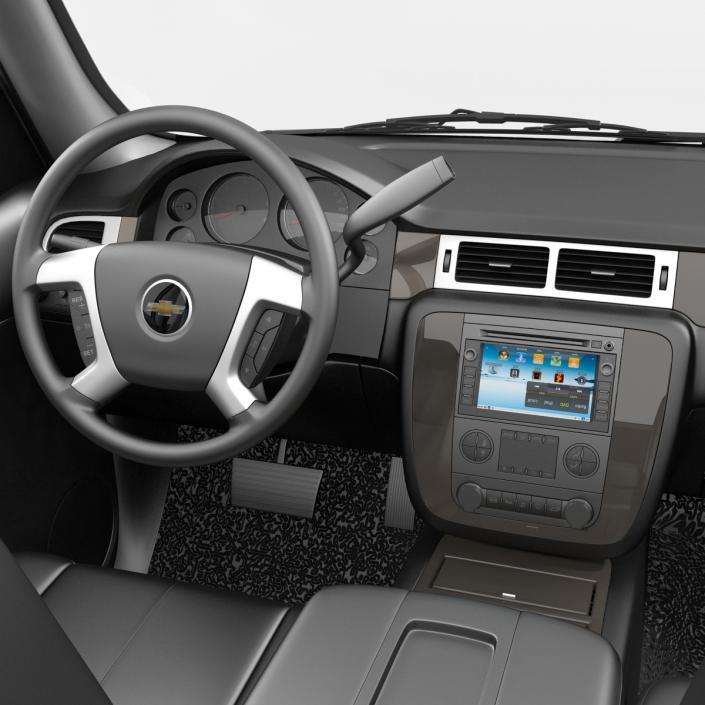 3D model Chevrolet Tahoe 2014