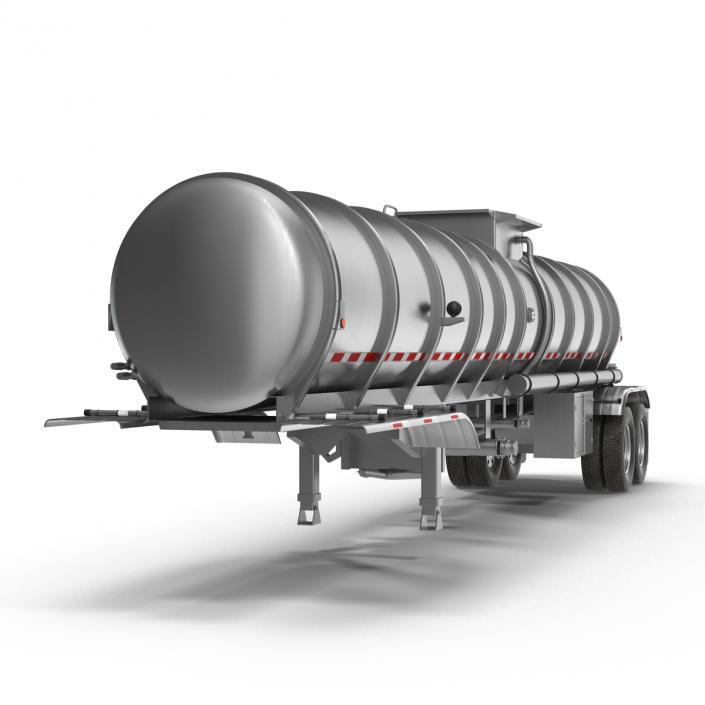 Tanker Trailer 3D model