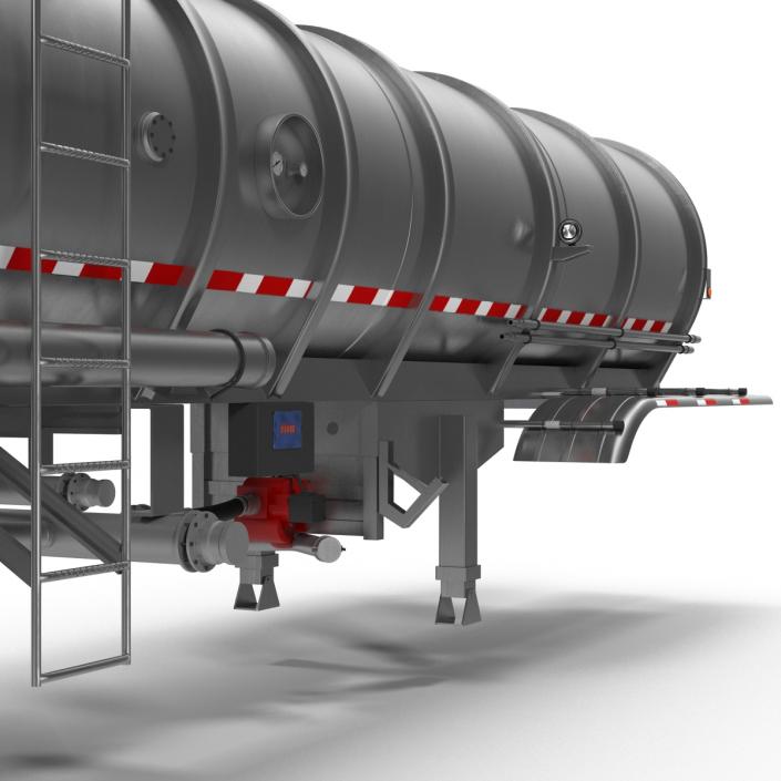 Tanker Trailer 3D model