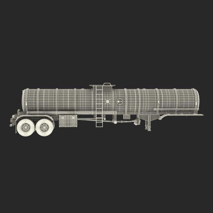 Tanker Trailer 3D model