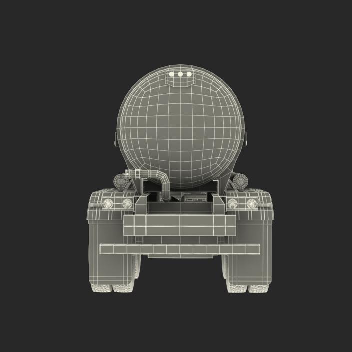 Tanker Trailer 3D model