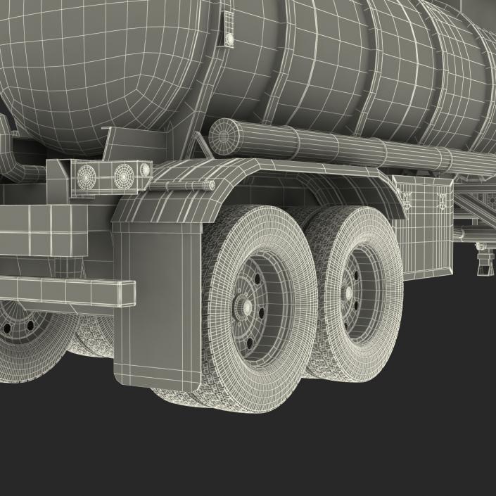 Tanker Trailer 3D model