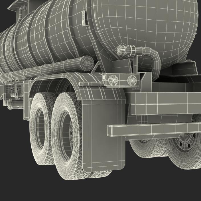 Tanker Trailer 3D model