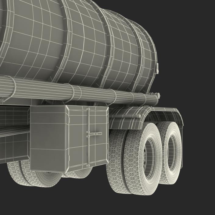 Tanker Trailer 3D model