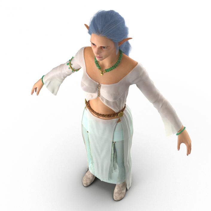 3D model Female Elf