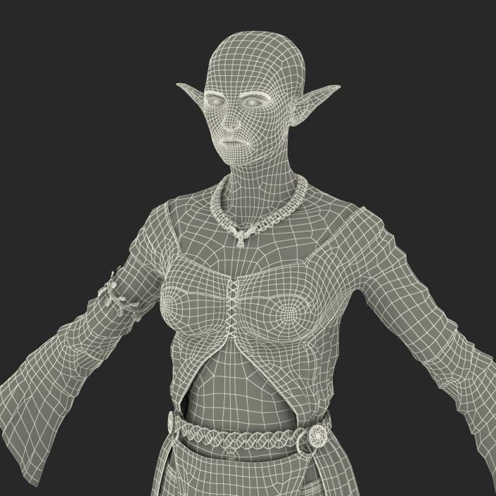 3D model Female Elf