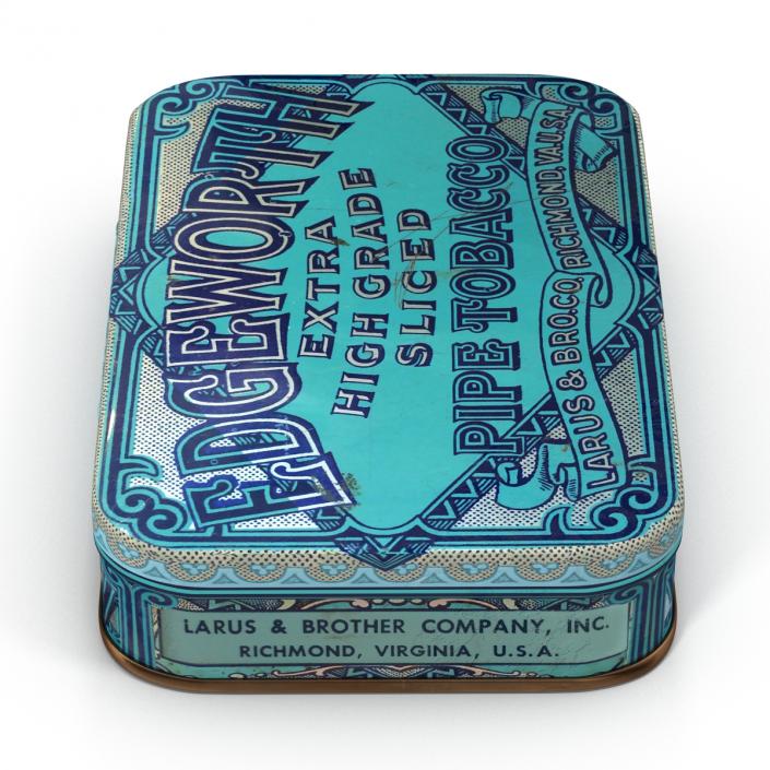 3D Vintage Tobacco Tin 2