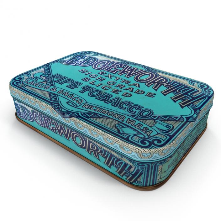 3D Vintage Tobacco Tin 2