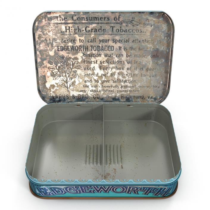 3D Vintage Tobacco Tin 2