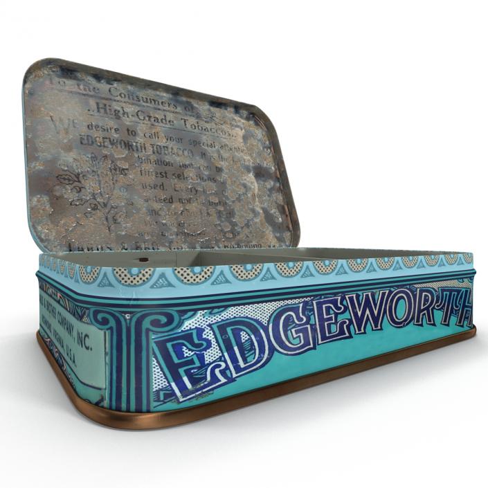 3D Vintage Tobacco Tin 2