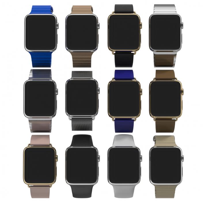 Apple Watch 3D Models Collection 3D