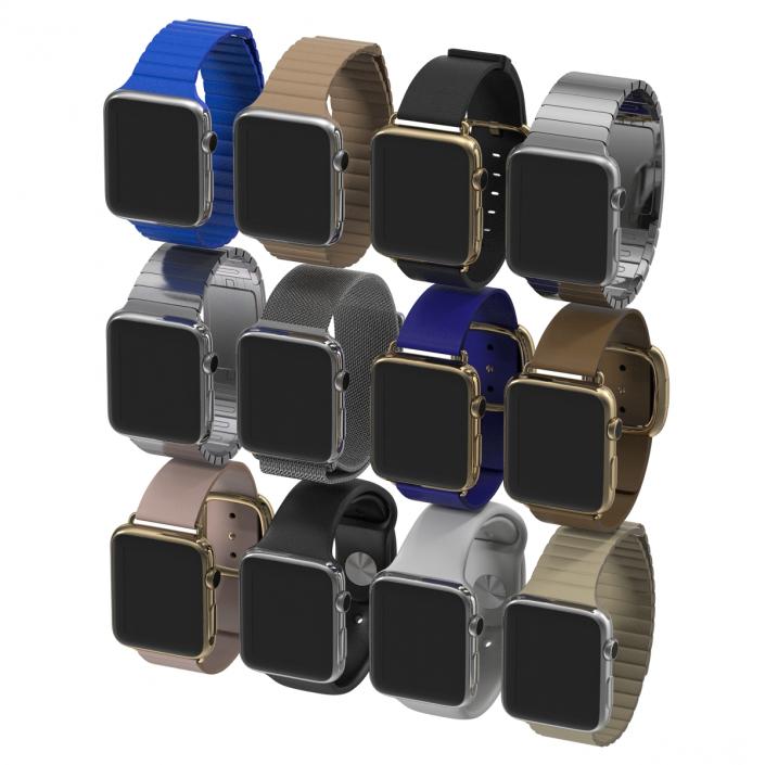 Apple Watch 3D Models Collection 3D