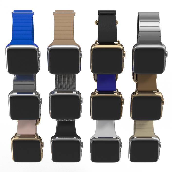 Apple Watch 3D Models Collection 3D