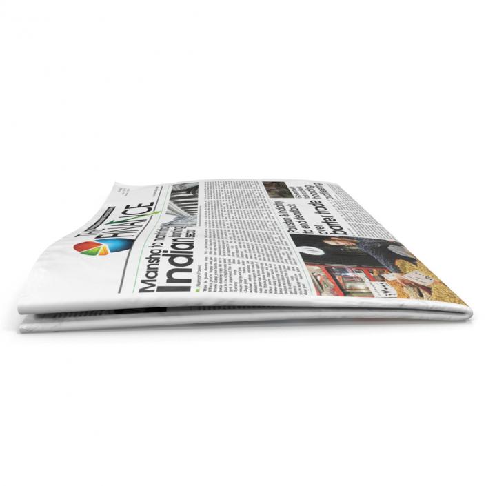 Newspaper 3D model