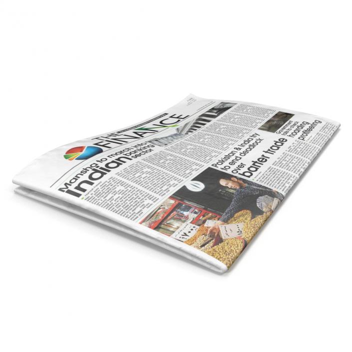 Newspaper 3D model