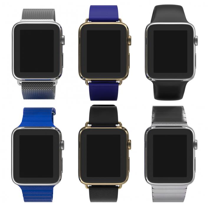 Apple Watch 3D Models Collection 2 3D model