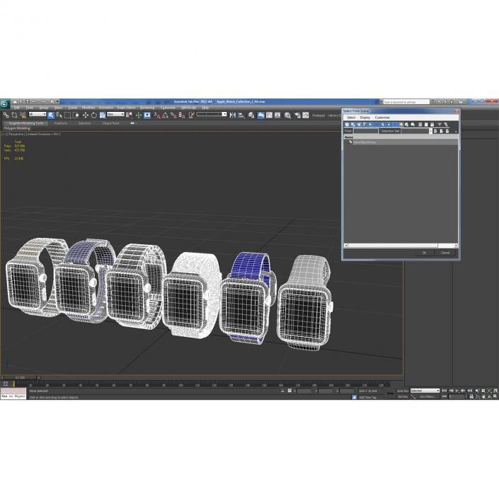 Apple Watch 3D Models Collection 2 3D model