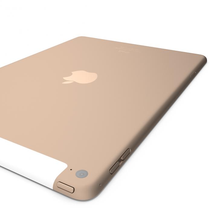 3D model iPad Air 2 3G Gold 2