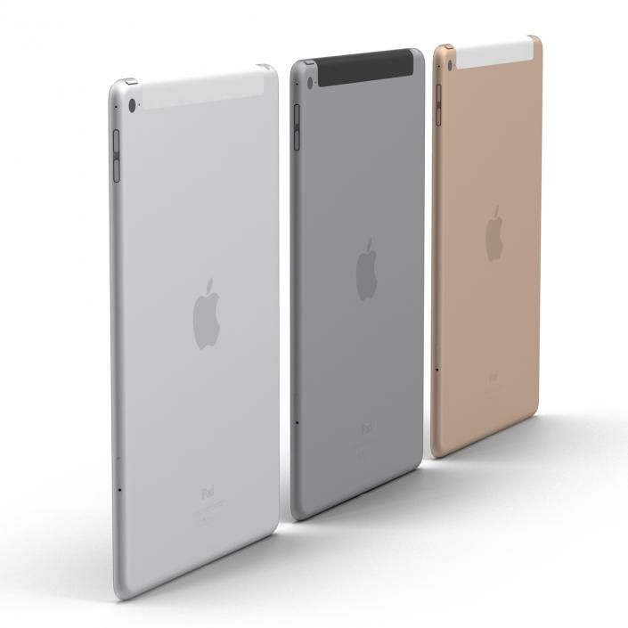 iPad Air 2 3G 3D Models Set 3D