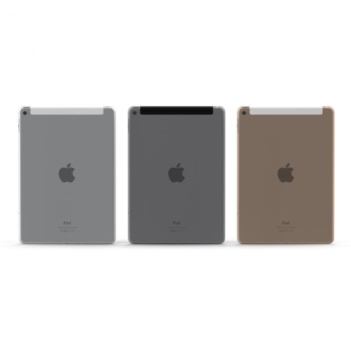 iPad Air 2 3G 3D Models Set 2 3D model