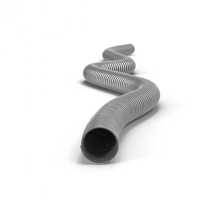 3D model Steel Electrical Conduit 7.8 Rigged