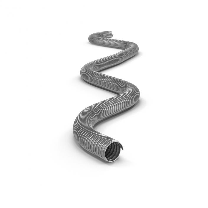 Steel Electrical Conduit 5.25 3D model