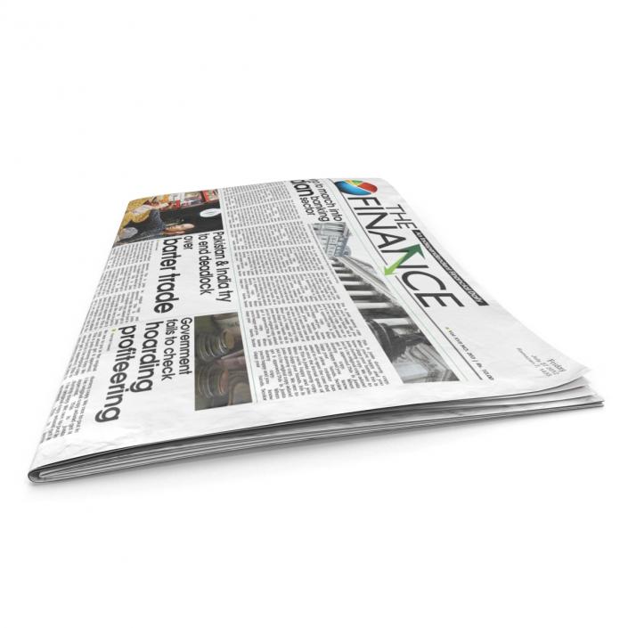 3D model Newspapers